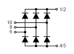  VUO80-16N01 circuit diagram