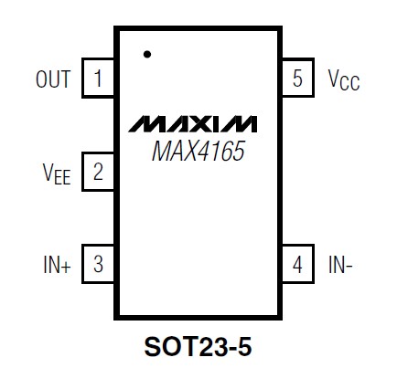 MAX4167ESA pin connection