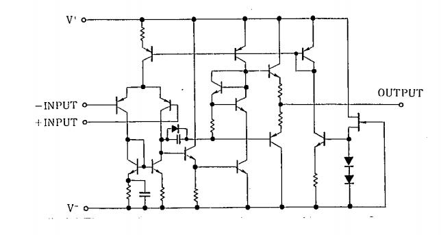 NJM4580M-TE1 block diagram