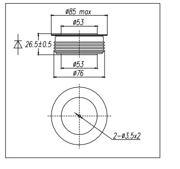 ZP4 1300-(3600V~4500V) package dimensions