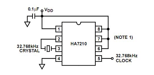 HA7210IP Application Circuit
