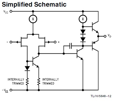 lf351n pin connection