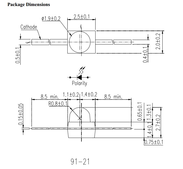 SIR91-21C/F10 block diagram