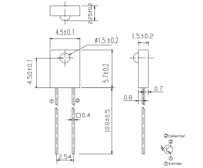 PT908-7B-F（BIN5）package dimensions
