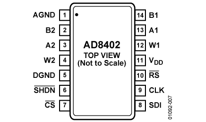 AD8402 Diagram