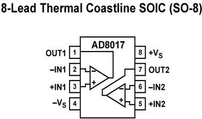 AD8017 Diagram