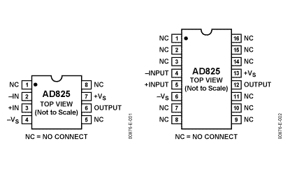 AD825 Diagram