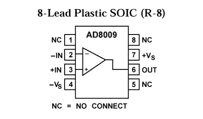 AD8009 Diagram