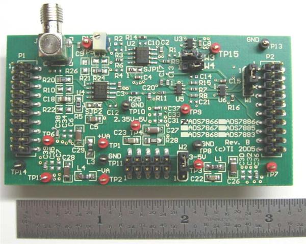 ADS7866EVM Picture