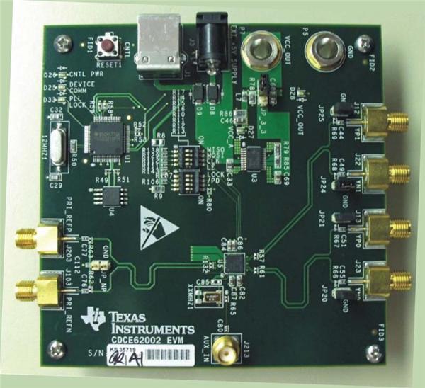 CDCE62002EVM detail