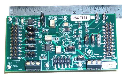 DAC7574EVM Picture