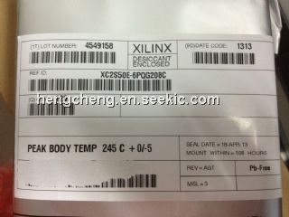 XC2S50E-6PQG208C Picture