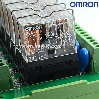 DC24V 16 Channels OMRON Relay Module PLC Amplifier Board G2R-1-E relay module