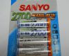 Part Number: HR-3U-4BP-2700
Price: US $0.10-2.00  / Piece
Summary: SANYO NiMH Batteries