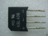 Part Number: KBL406
Price: US $0.30-1.00  / Piece
Summary: in-line, miniature, single phase silicon bridge rectifier, KBL, Surge overload rating 200A 
