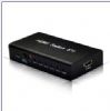 HDMI Switcher 5x1 Metal house, gift box , IR&Power detail