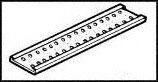 1-601806-1 - DIN MOUNTING RAIL detail