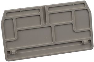 1632090000 - END PLATE, ZDU/ZPE 4 TERMINAL BLOCK detail