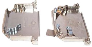 1534811-1 - CABLE CLAMP, DUAL ENTRY, 37POS, DIECAST STEEL detail