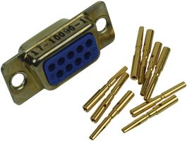 17-10090-1 - D SUB CONNECTOR, STANDARD, 9POS, RCPT detail
