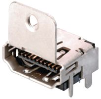 1746679-1 - HDMI RECEPTACLE, 19POS, PCB detail