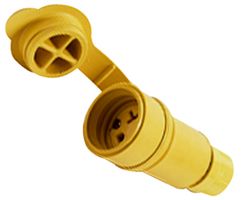 15W33 - CONNECTOR AC POWER, RECEPTACLE, 20 A, 125V detail
