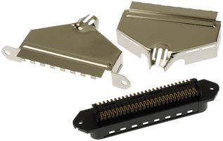 554954-2 - MINI D RIBBON CONN, PLUG, 50POS, IDC/IDT detail
