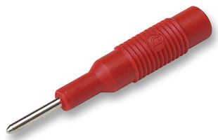 HIRSCHMANN TEST AND MEASUREMENT973600101PLUG, 2MM TO 4MM, RED detail