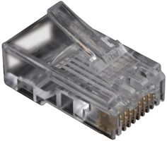 5-557961-2 - CAT3 RJ45 MODULAR PLUG, 8POS, 1 PORT detail