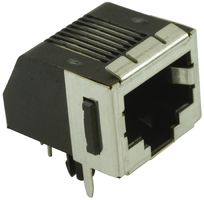 5555141-1 - CAT3 RJ45 MODULAR JACK, 8POS, 1 PORT detail