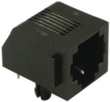 5555163-1 - CAT3 RJ25 MODULAR JACK, 6POS, 1 PORT detail