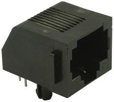 5555163-2 - CAT3 RJ14 MODULAR JACK, 6POS, 1 PORT detail