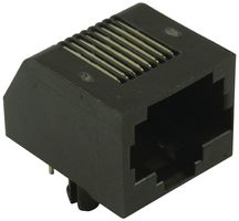 5555167-1 - CAT3 RJ45 MODULAR JACK, 8POS, 1 PORT detail