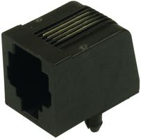 5555979-1 - CAT3 RJ14 MODULAR JACK, 6POS, 1 PORT detail