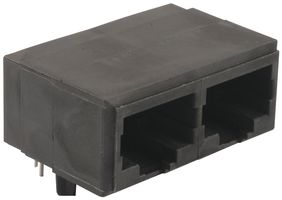 5557560-1 - CAT4 RJ45 MODULAR JACK, 8POS, 2 PORT detail