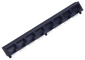 5557566-1 - CAT4 RJ45 MODULAR JACK, 8POS, 8 PORT detail