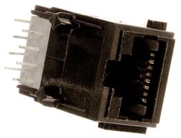 5558343-1 - CAT5E RJ45 MODULAR JACK, 8POS, 1 PORT detail