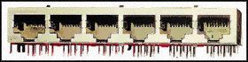 5558344-1 - CAT5E RJ45 MODULAR JACK, 8POS, 1 PORT detail