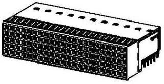 17 25 095 1102 - HARD METRIC CONNECTOR, SOCKET, 95POS detail