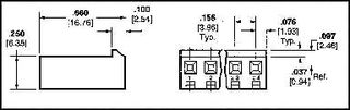 1-640250-2 - WIRE-BOARD CONNECTOR RECEPTACLE 12POS, 3.96MM detail