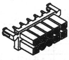 15-24-7100 - PLUG & SOCKET CONNECTOR, RCPT 6POS 4.2MM detail