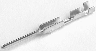 166679-1 - CONTACT, PIN, 26-22AWG, CRIMP detail