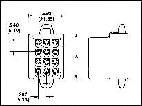 1-480324-0 - PLUG AND SOCKET CONNECTOR HOUSING detail