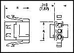 1-480304-0 - PLUG AND SOCKET CONNECTOR HOUSING detail