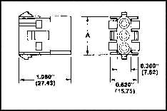 1-480764-0 - PLUG & SOCKET HOUSING, RECEPTACLE, NYLON detail