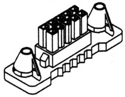 15-06-0140 - PLUG & SOCKET CONN, RCPT, 14POS, 4.2MM detail
