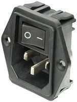 15CE1 - POWER ENTRY MODULE, RECEPTACLE, 15A detail