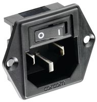 15CUE1 - POWER ENTRY MODULE, MALE, 15A detail