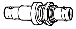 1709-1 - RF/COAXIAL ADAPTER, SHV PLUG-SHV PLUG detail
