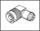 172126 - RF/COAXIAL ADAPTER, N PLUG-N JACK detail